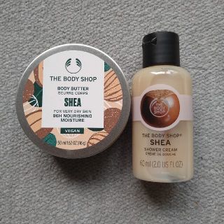 ザボディショップ(THE BODY SHOP)の【新品未使用】THE　BODY　SHOP　ボディバター+シャワークリーム(ボディクリーム)