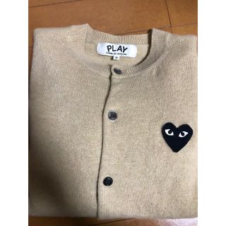 コム デ ギャルソン(COMME des GARCONS) ベージュ カーディガン