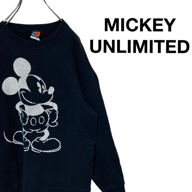 Disney(ディズニー)のMICKEY UNLIMITED ミッキー Disney ディズニー ビッグロゴ メンズのトップス(スウェット)の商品写真