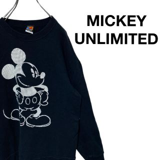 ディズニー(Disney)のMICKEY UNLIMITED ミッキー Disney ディズニー ビッグロゴ(スウェット)