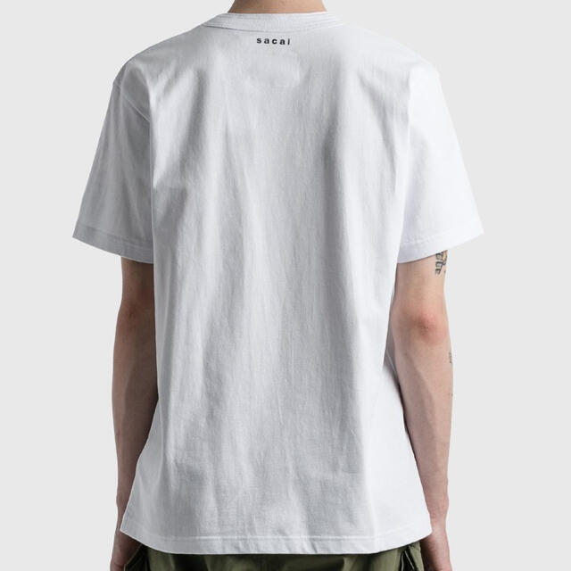 sacai(サカイ)の専用 サカイ sacai TRANSITION T ホワイト 4 メンズのトップス(Tシャツ/カットソー(半袖/袖なし))の商品写真