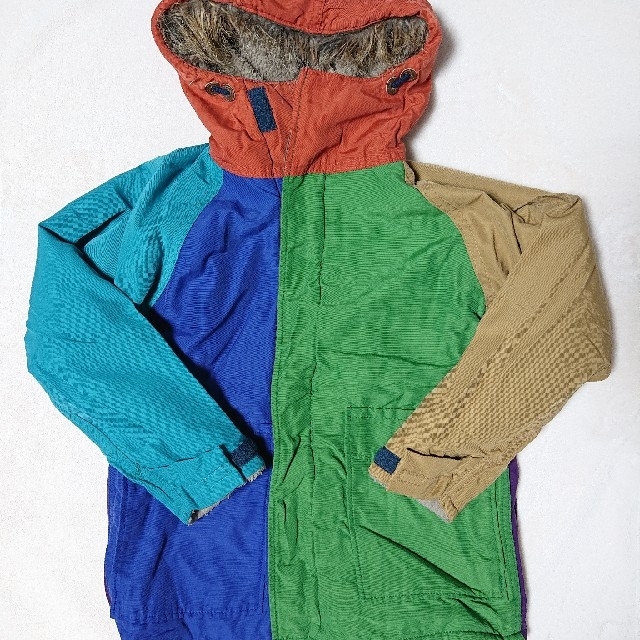 DENIM DUNGAREE(デニムダンガリー)の710. DENIM DUNGAREE リバーシブルジャケット 130 キッズ/ベビー/マタニティのキッズ服男の子用(90cm~)(ジャケット/上着)の商品写真
