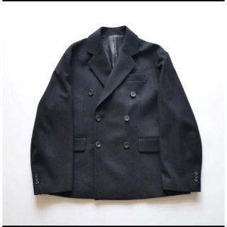 シュタイン(stein)のstein DOUBLE BREASTED JACKET 18aw サイズM(テーラードジャケット)