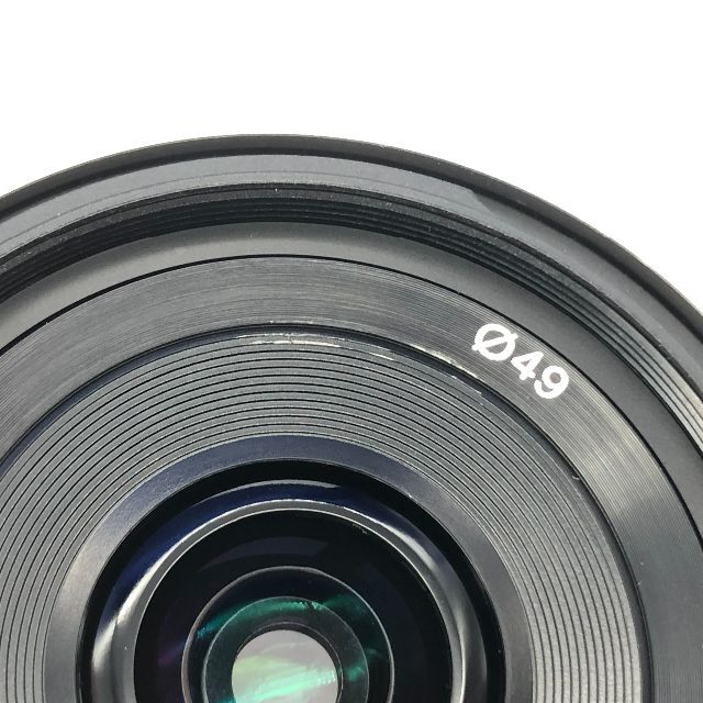 【単焦点レンズ】　SONY E16mm F2.8 SEL16F28