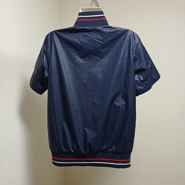 le coq sportif(ルコックスポルティフ)の◆ルコックゴルフ　レディース　２ＷＡＹ ウインドジャケット　Ｍサイズ　ネイビー スポーツ/アウトドアのゴルフ(ウエア)の商品写真