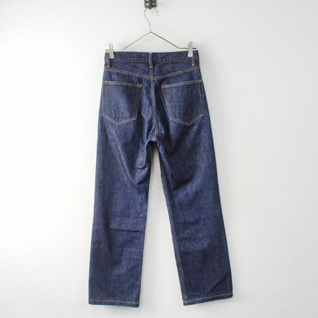 AURALEE オーラリー HARD TWIST DENIM 5P PANTS ストレートデニムパンツ 25/インディゴ ジーンズ【2400012988408】 1