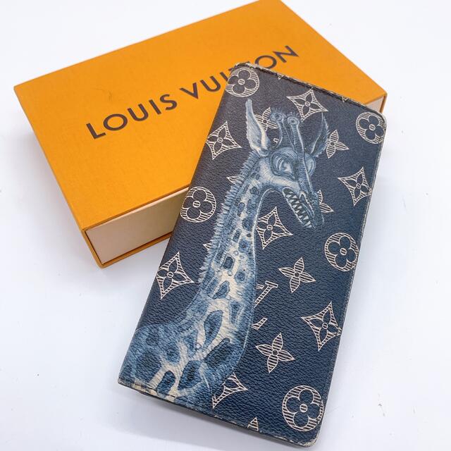 LOUIS VUITTON チャップマン　サバンナ　ポルトフォイユ ブラザ長財布