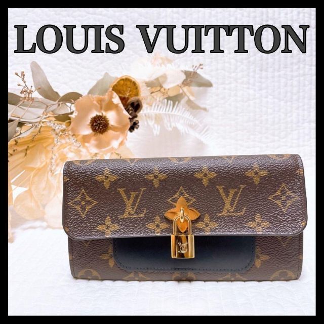 LOUIS VUITTON ルイヴィトン モノグラム ポルトフォイユフラワー 注目 22776円引き ルイヴィトン モノグラム ポルトフォイユ フラワー
