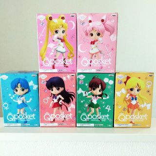 バンプレスト(BANPRESTO)のQposket キューポスケット セーラームーン Ａカラー フルコンプセット(アニメ/ゲーム)