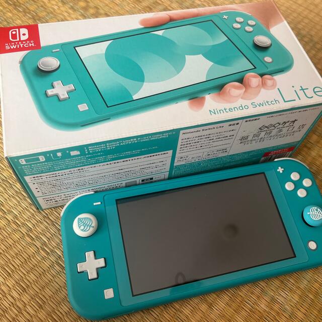 Nintendo Switch Lite ターコイズ【美品】 - immt.tj