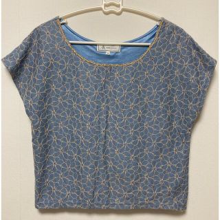 ロペピクニック(Rope' Picnic)のROPE' PICNIC/ロペピクニック カットソー ブルー 水色 38(M)(カットソー(半袖/袖なし))