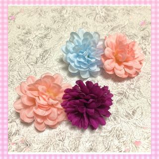 【はる様❤︎専用】お好きなお花をチョイス ❤︎ 大小のお花の組み合わせ(ヘアアクセサリー)