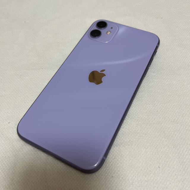 【美品】iPhone11 64GB パープル