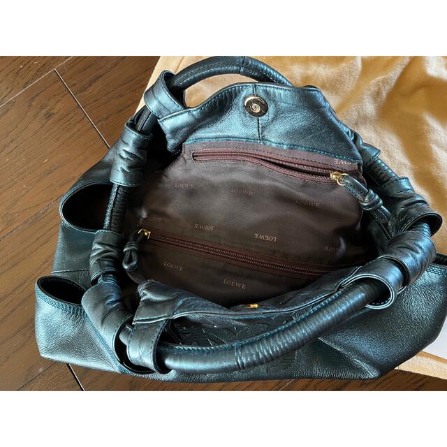 ロエベ ナッパアイレ LOEWE シルバーグリーン アナグラム ロエベ ナッパアイレ LOEWE シルバーグリーン アナグラム
