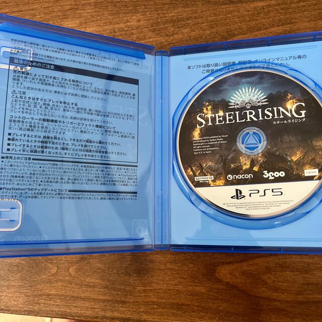 スチールライジング　steelrising PS5 エンタメ/ホビーのゲームソフト/ゲーム機本体(家庭用ゲームソフト)の商品写真