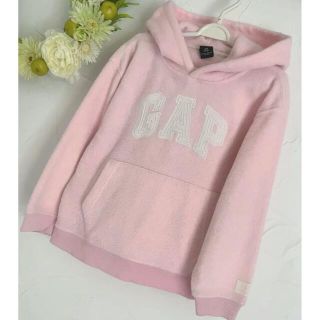 ギャップキッズ(GAP Kids)のかおりん様専用　ギャップ パーカー フリース ピンク S（5/6）120(ジャケット/上着)