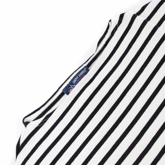 セントジェームス バスクシャツ Tシャツ カットソー ロンT M~L 白 黒