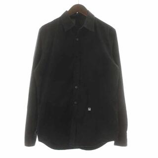 エヌハリウッド(N.HOOLYWOOD)のミスターハリウッド シャツ カジュアルシャル 長袖 40 L 黒(シャツ)