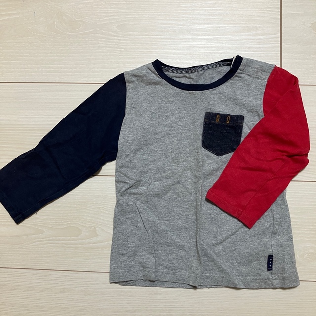 babyGAP(ベビーギャップ)のロンT 3点とズボン2点のセット キッズ/ベビー/マタニティのキッズ服男の子用(90cm~)(Tシャツ/カットソー)の商品写真