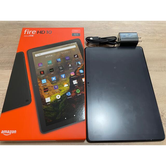 Amazon Fire HD 10 タブレット ブラック 32GB スマホ/家電/カメラのPC/タブレット(タブレット)の商品写真