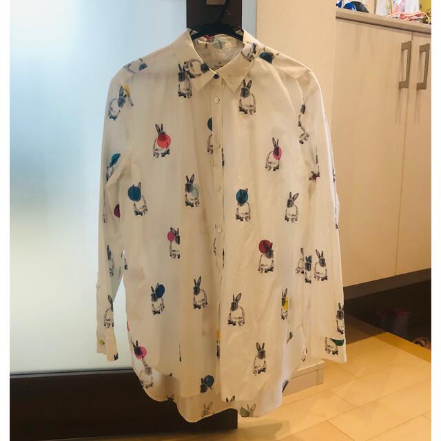 アウトレットストア Paul Smith ラッキーラビットポルカ シャツ