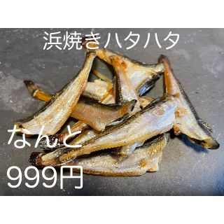 お試し価格　浜焼きハタハタ100g　1パック入　便利なチャック付き袋入り(魚介)