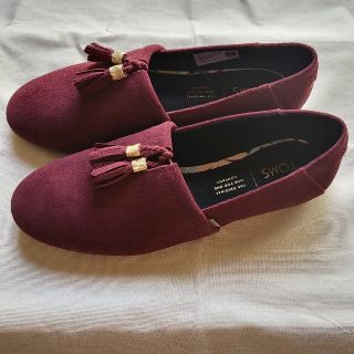 トムズ(TOMS)のトムス ケリー レーズン スウェード(スリッポン/モカシン)