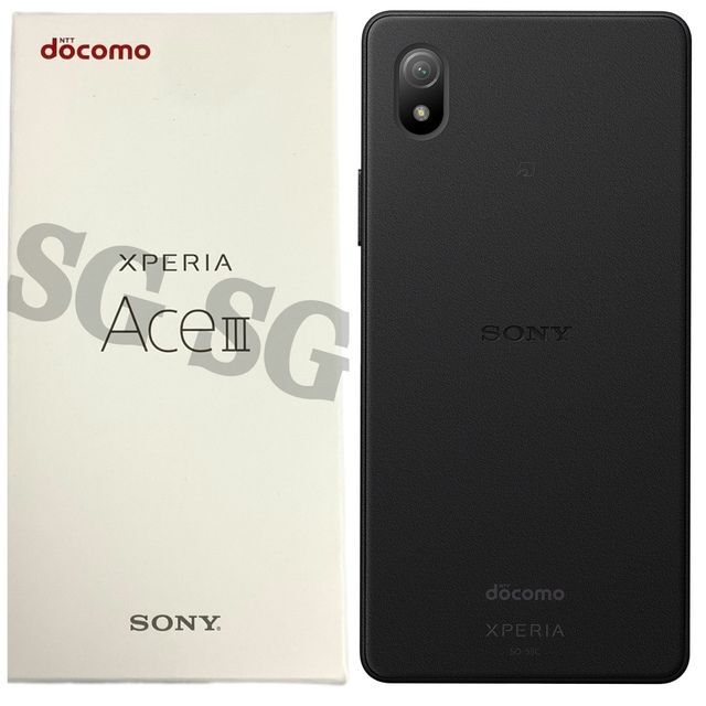 2022年9月購入店Xperia Ace III SO-53C docomo ブラック