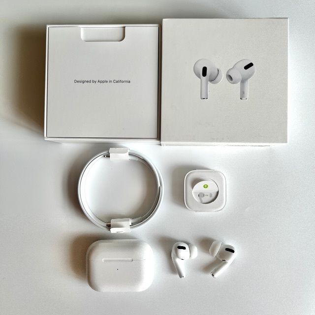 イヤホン交換済】AirPods Pro MWP22J/A 本体付属品全てあり ☆日本の ...