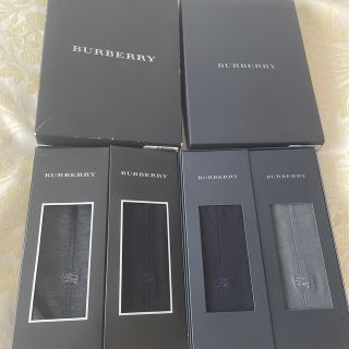 バーバリー(BURBERRY)の✴️新品未使用✴️Burberry紳士靴下4足おまとめ✴️(ソックス)