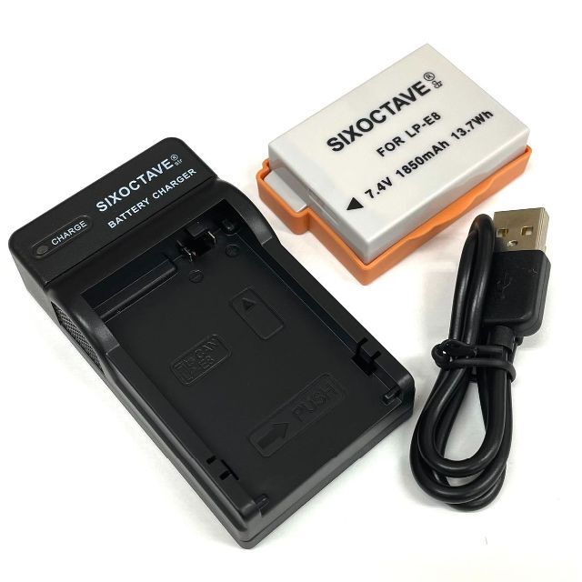 キャノン LP-E5 急速充電器 Micro USB付き 互換品