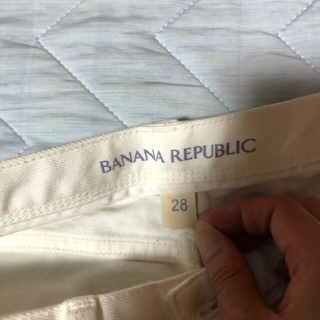 Banana Republic(バナナリパブリック)のbanana republic スキニー　レディース　白　ホワイト　美脚 レディースのパンツ(スキニーパンツ)の商品写真