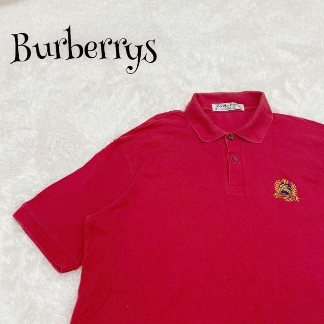 BURBERRY(バーバリー)の【希少】Burberrys バーバリーズ ☆ ポロシャツ 90s イングランド メンズのトップス(ポロシャツ)の商品写真