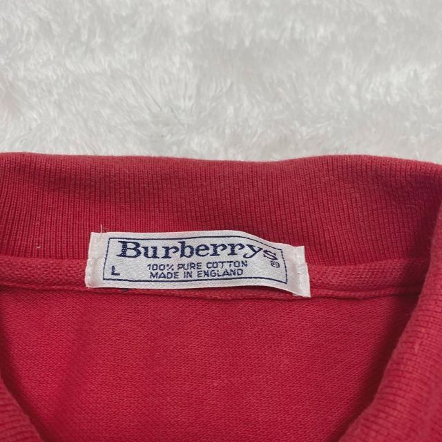 BURBERRY(バーバリー)の【希少】Burberrys バーバリーズ ☆ ポロシャツ 90s イングランド メンズのトップス(ポロシャツ)の商品写真