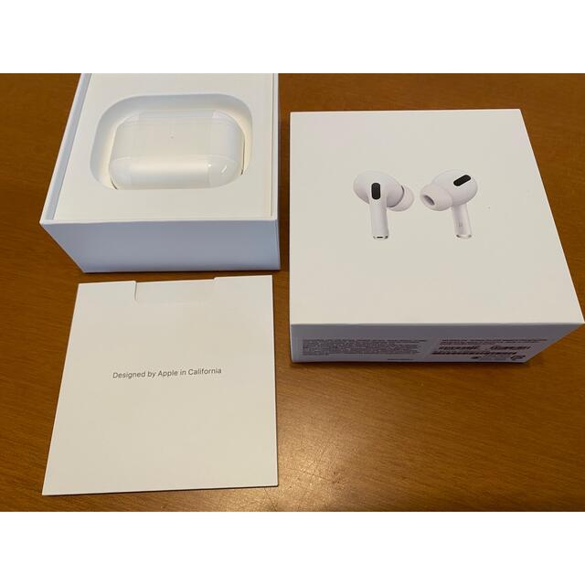 ヘッドフォン/イヤフォン【最終値下げ】Apple AirPods Pro(エアポッド) MLWK3J/A