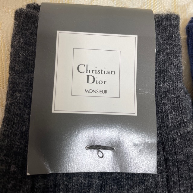 Christian Dior(クリスチャンディオール)の✴️新品未使用✴️ChristianDior紳士靴下二足セット✴️ メンズのレッグウェア(ソックス)の商品写真