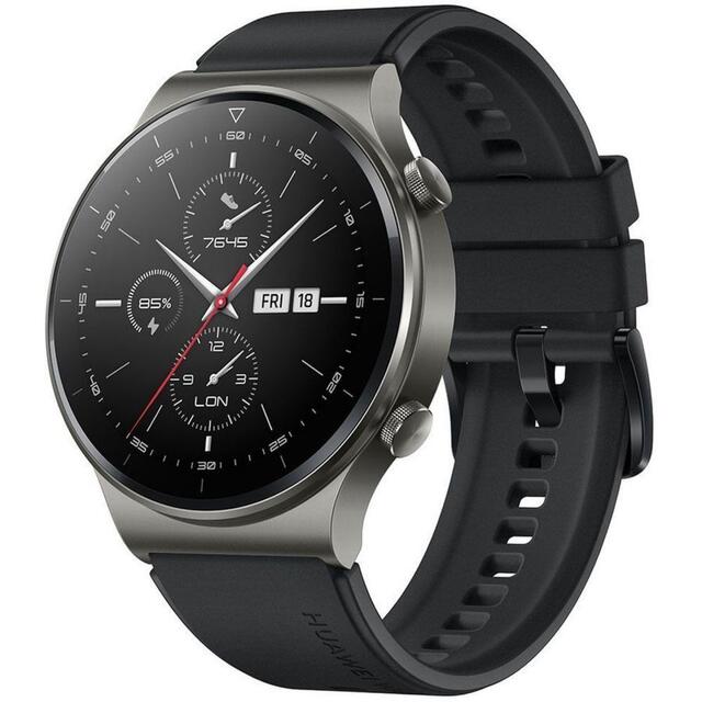 HUAWEI(ファーウェイ)のHUAWEI Watch GT 2 Pro ナイトブラック メンズの時計(腕時計(デジタル))の商品写真