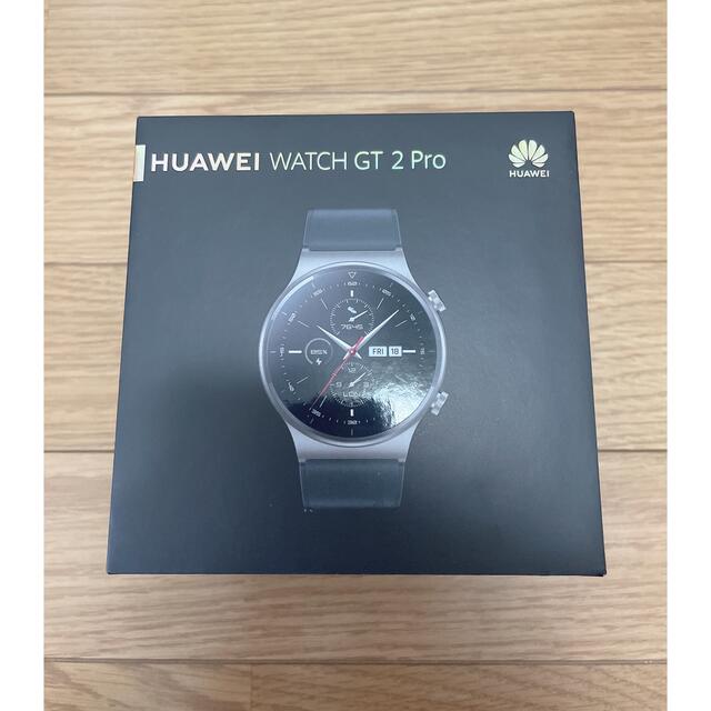 HUAWEI(ファーウェイ)のHUAWEI Watch GT 2 Pro ナイトブラック メンズの時計(腕時計(デジタル))の商品写真