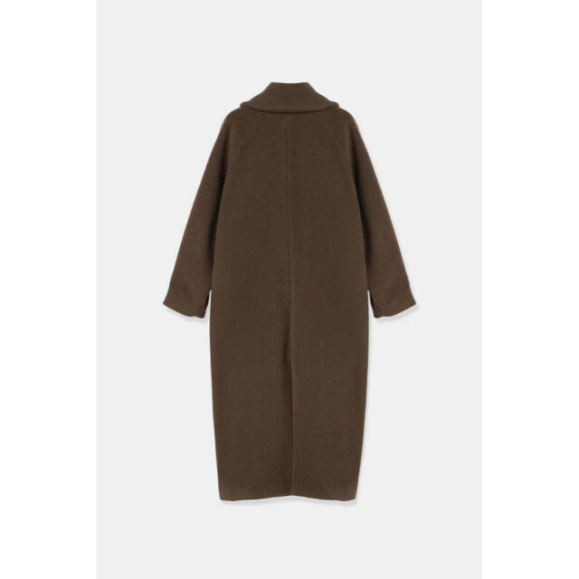 louren  big shawl coller double coat