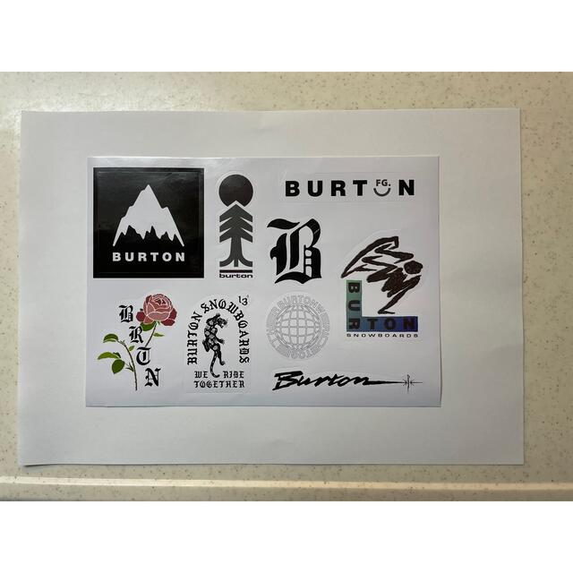 BURTON(バートン)の【2枚セット】バートンステッカー(非売品) スポーツ/アウトドアのスノーボード(アクセサリー)の商品写真