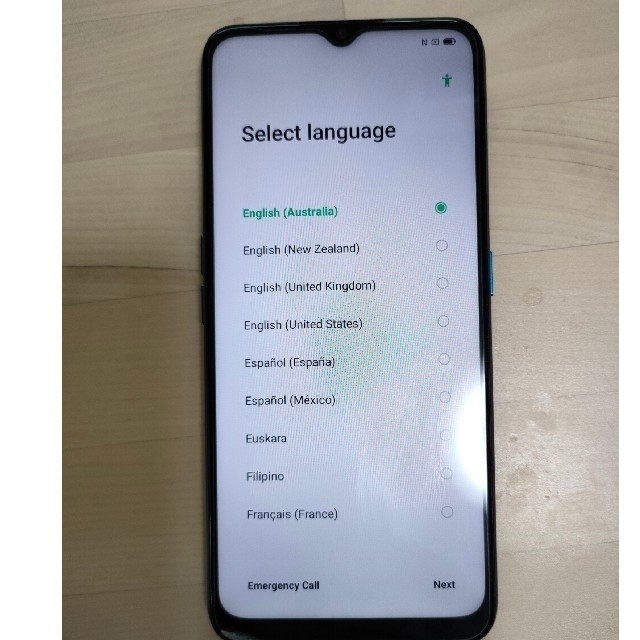 OPPO A5 2020 ブルー SIMフリー 箱・付属品付き OPPO A5 2020 ブルー SIMフリー 箱・付属品付き