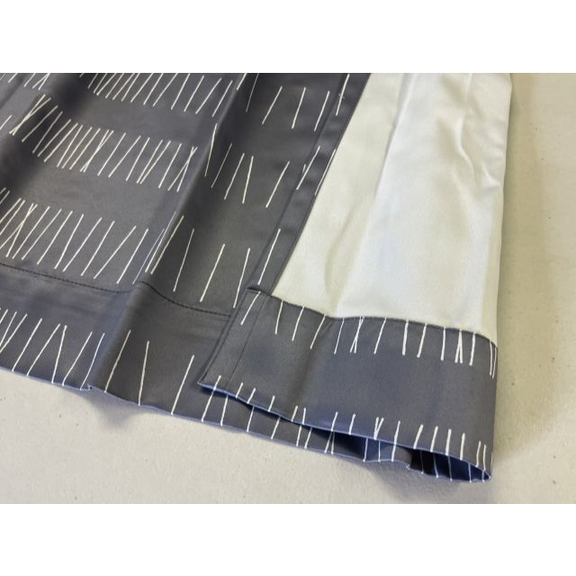 ☆カーテン:100×200cm:2枚 GR/Paragraph/遮光☆n303の通販 by ゆかぷり