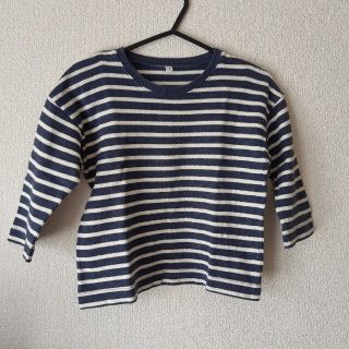 ムジルシリョウヒン(MUJI (無印良品))のMUJI　トップス120㌢(Tシャツ/カットソー)