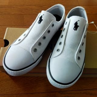 ポロラルフローレン(POLO RALPH LAUREN)のポロラルフローレン　スニーカー23センチ(スニーカー)