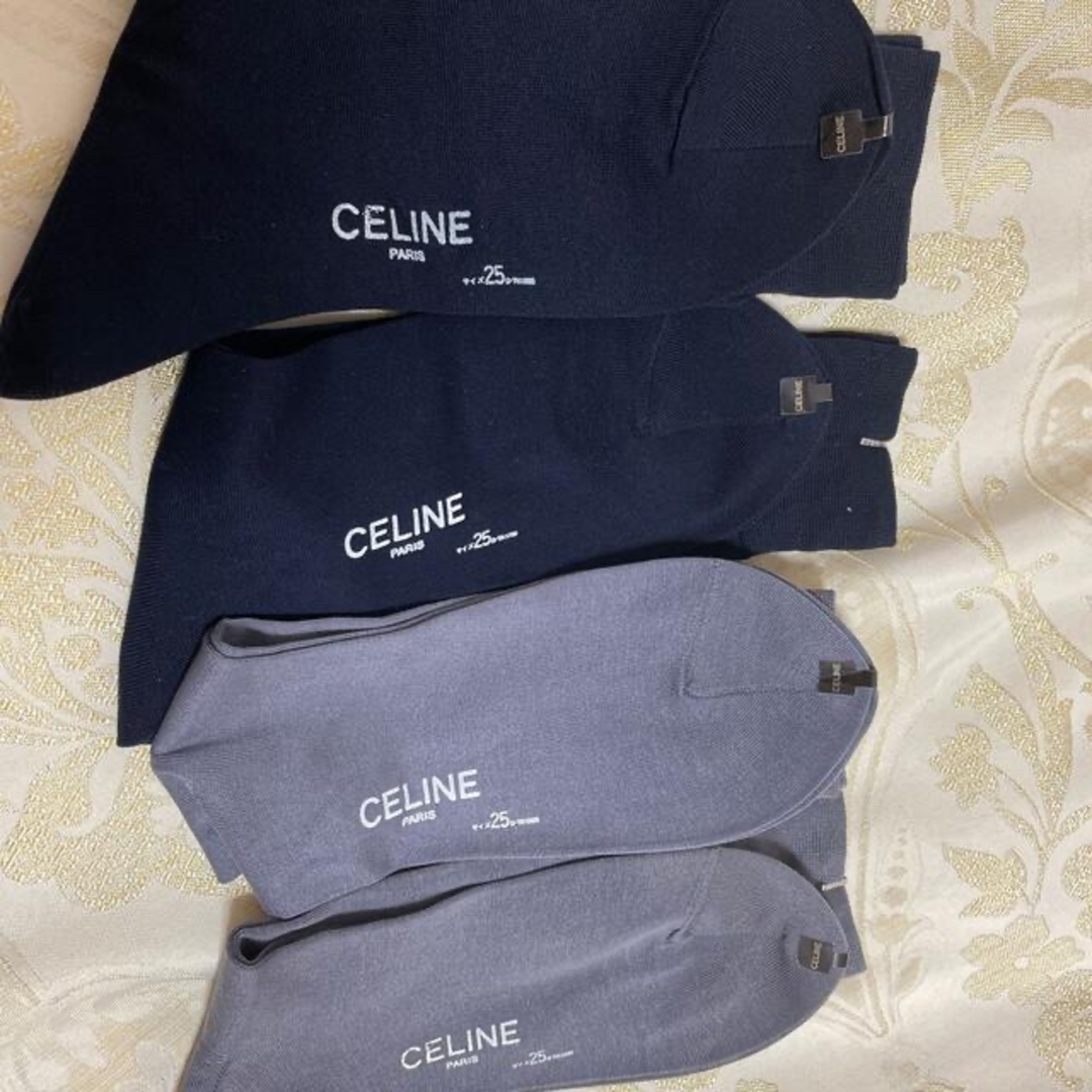 celine(セリーヌ)の✴️未使用✴️CELIN E紳士靴下4足セット✴️他おまとめ メンズのレッグウェア(ソックス)の商品写真