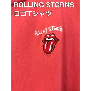 ROLLING STORNS ローリングストーンズ ロゴTシャツ L(Tシャツ(半袖/袖なし))