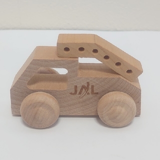 ジャル(ニホンコウクウ)(JAL(日本航空))の非売品　JAL　木の玩具　ミニカー(ミニカー)