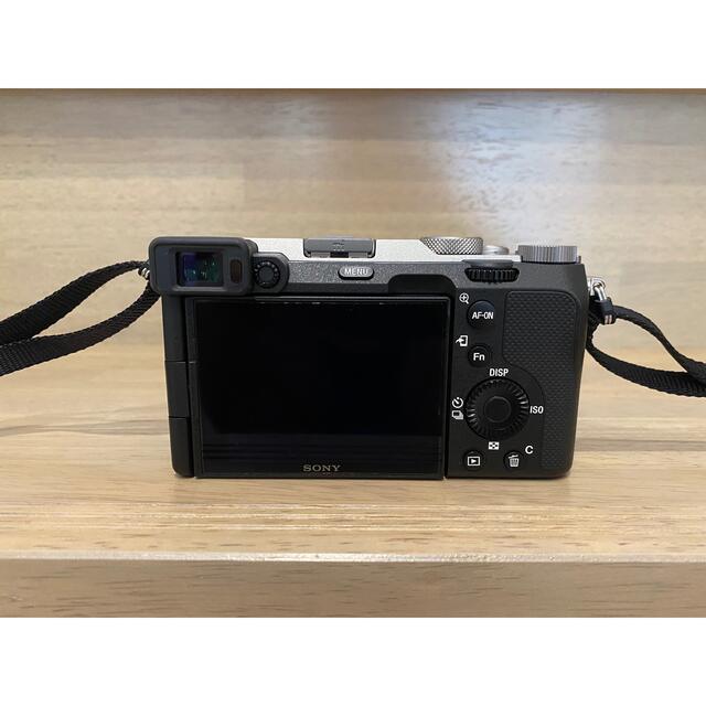 SONY(ソニー)のSONY α7C ILCE-7C ボディ [シルバー] スマホ/家電/カメラのカメラ(ミラーレス一眼)の商品写真