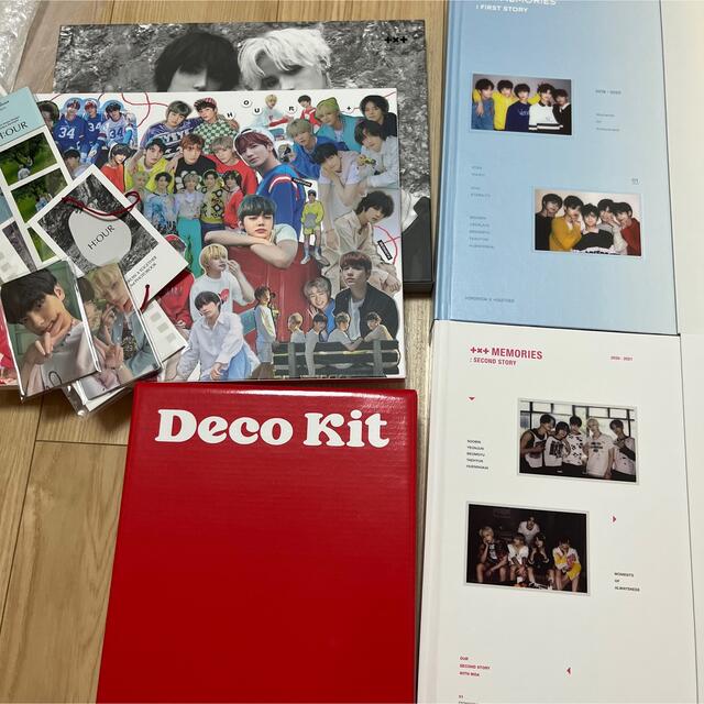 K-POP/アジアTXT memories deco kit フォトブック