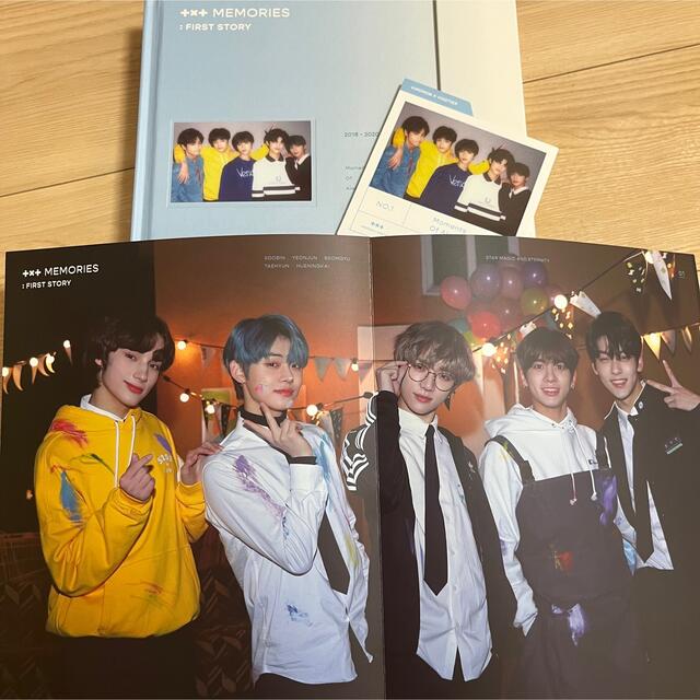 TOMORROW X TOGETHER(トゥモローバイトゥギャザー)のTXT memories deco kit フォトブック エンタメ/ホビーのCD(K-POP/アジア)の商品写真